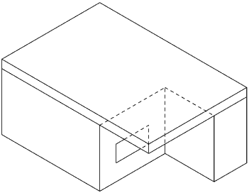 Simple Building with shading device